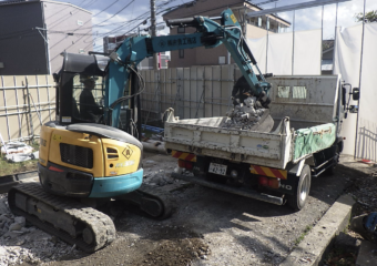 川崎市・配水施設解体工事